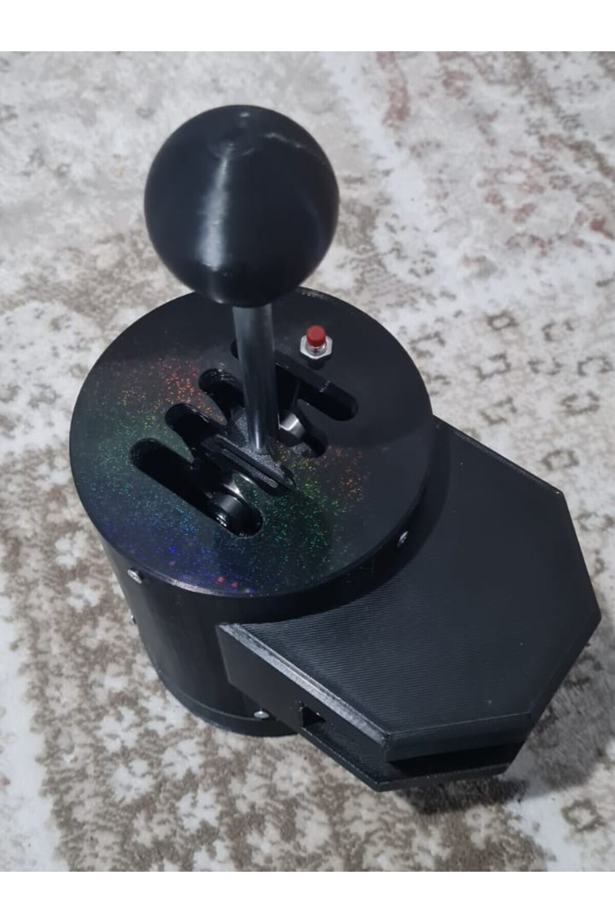 KAPLAN 3D BASKI Direksiyon Seti H Vites Ve Debriyaj Pedalı