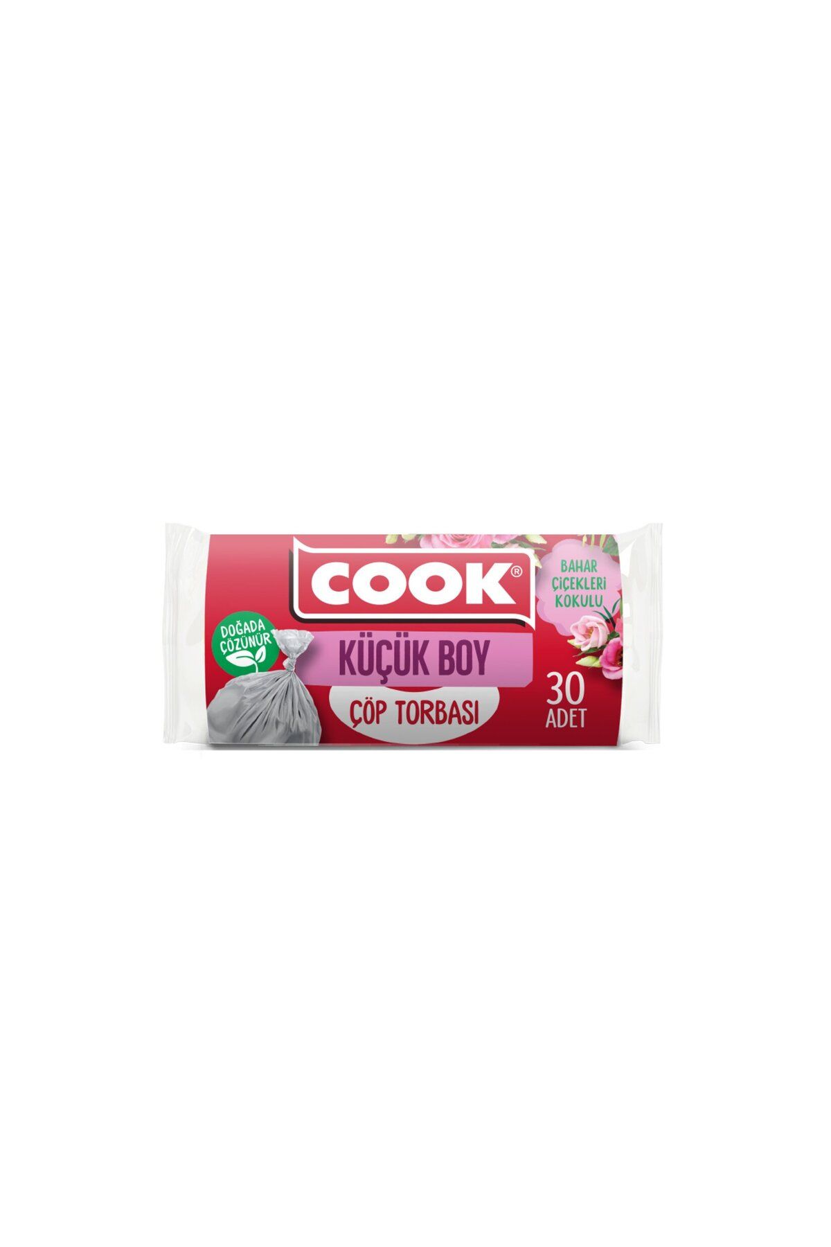 Cookc Cook Küçük Çöp Torbası Bahar Çiçekleri 30 Adet