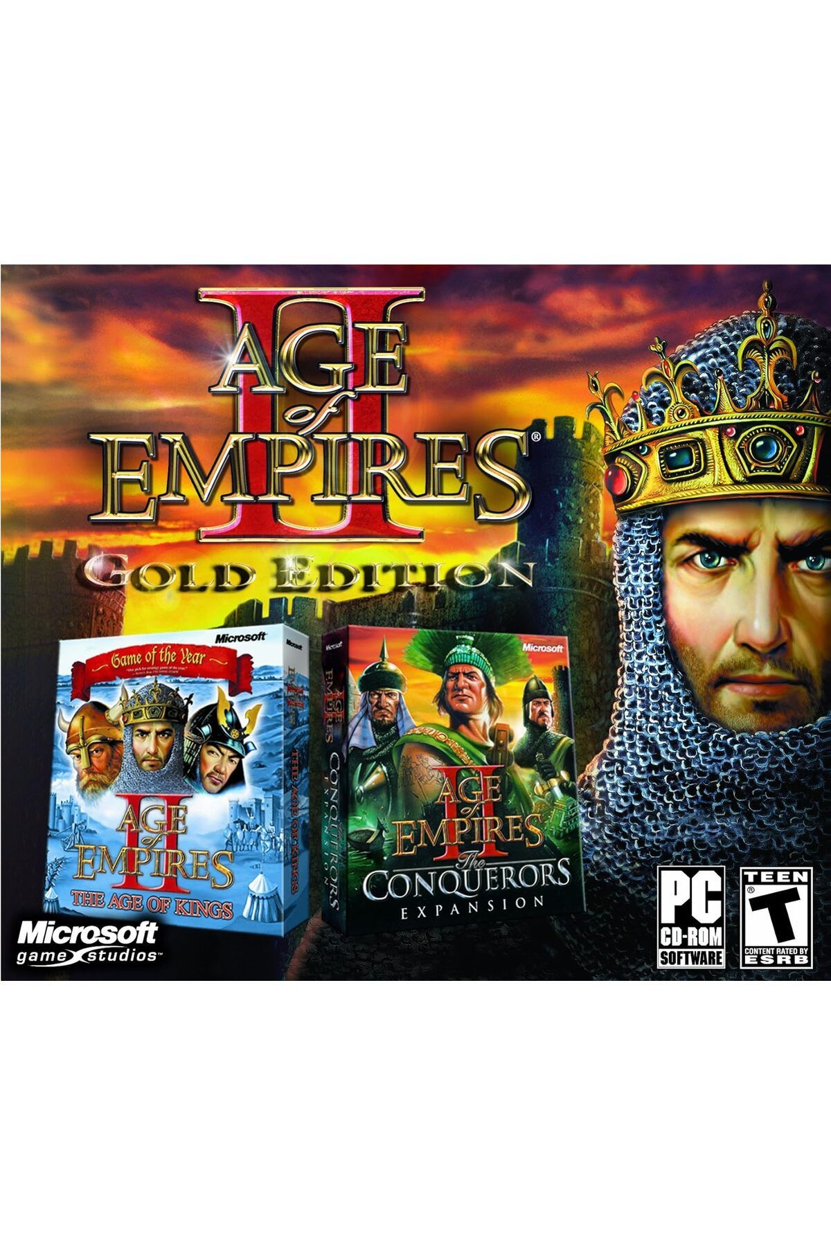 Tigdes Pc game Windows Age of Empires 2: Gold Edition 2li Set Bilgisayar Oyunu