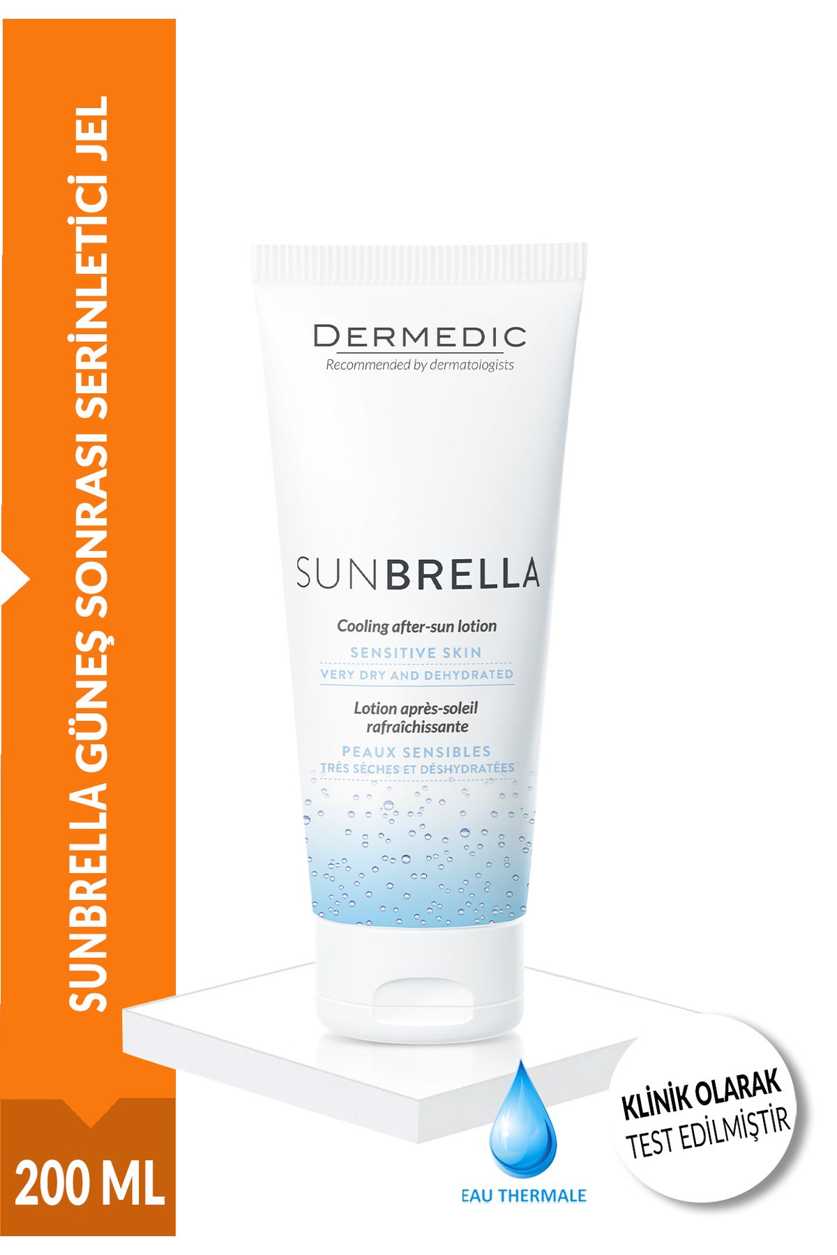 DERMEDIC SUNBRELLA GÜNEŞ SONRASI SERİNLETİCİ JEL 200 ML