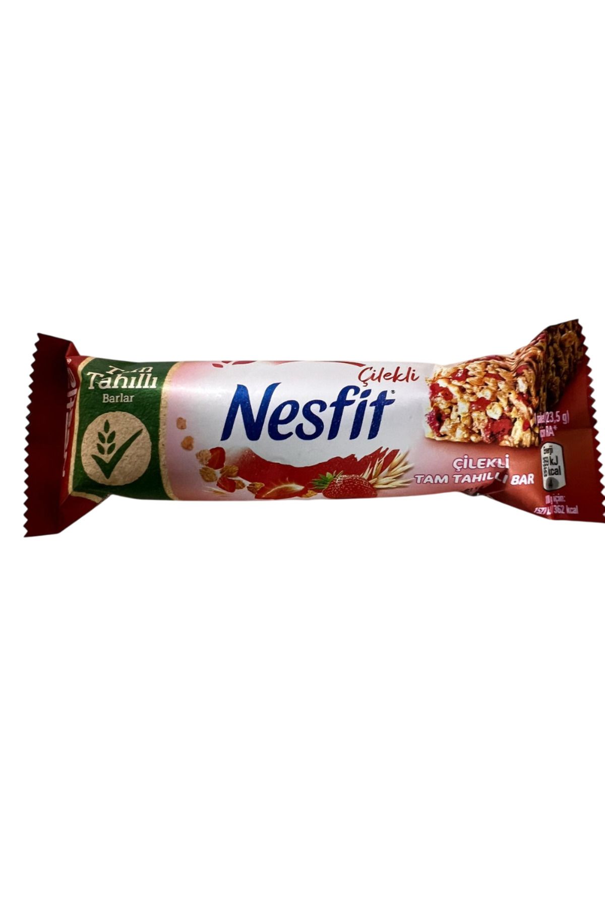 Nestle-Nesfit Strawberry Patterned - Full Grain 23.5g Snack Bar 1