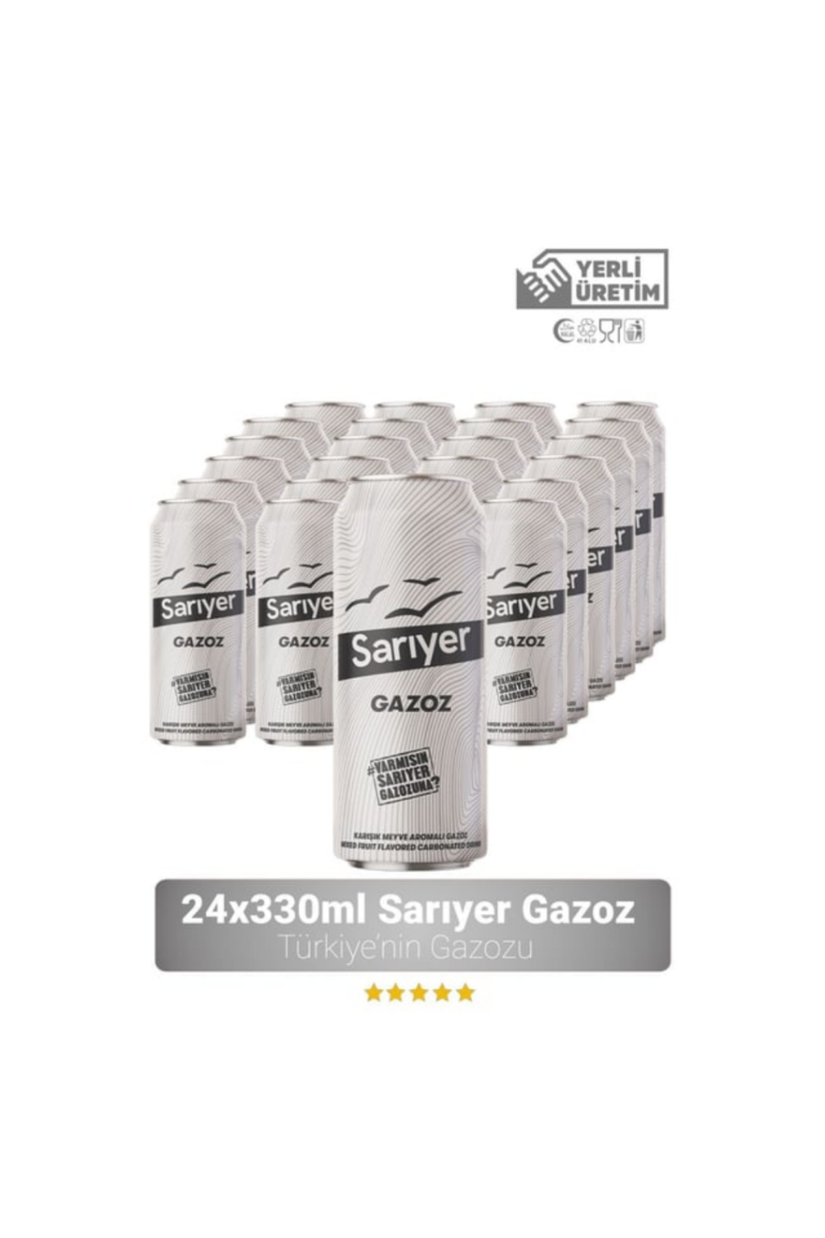 Sarıyer Gazoz 330 ml X 24'lü