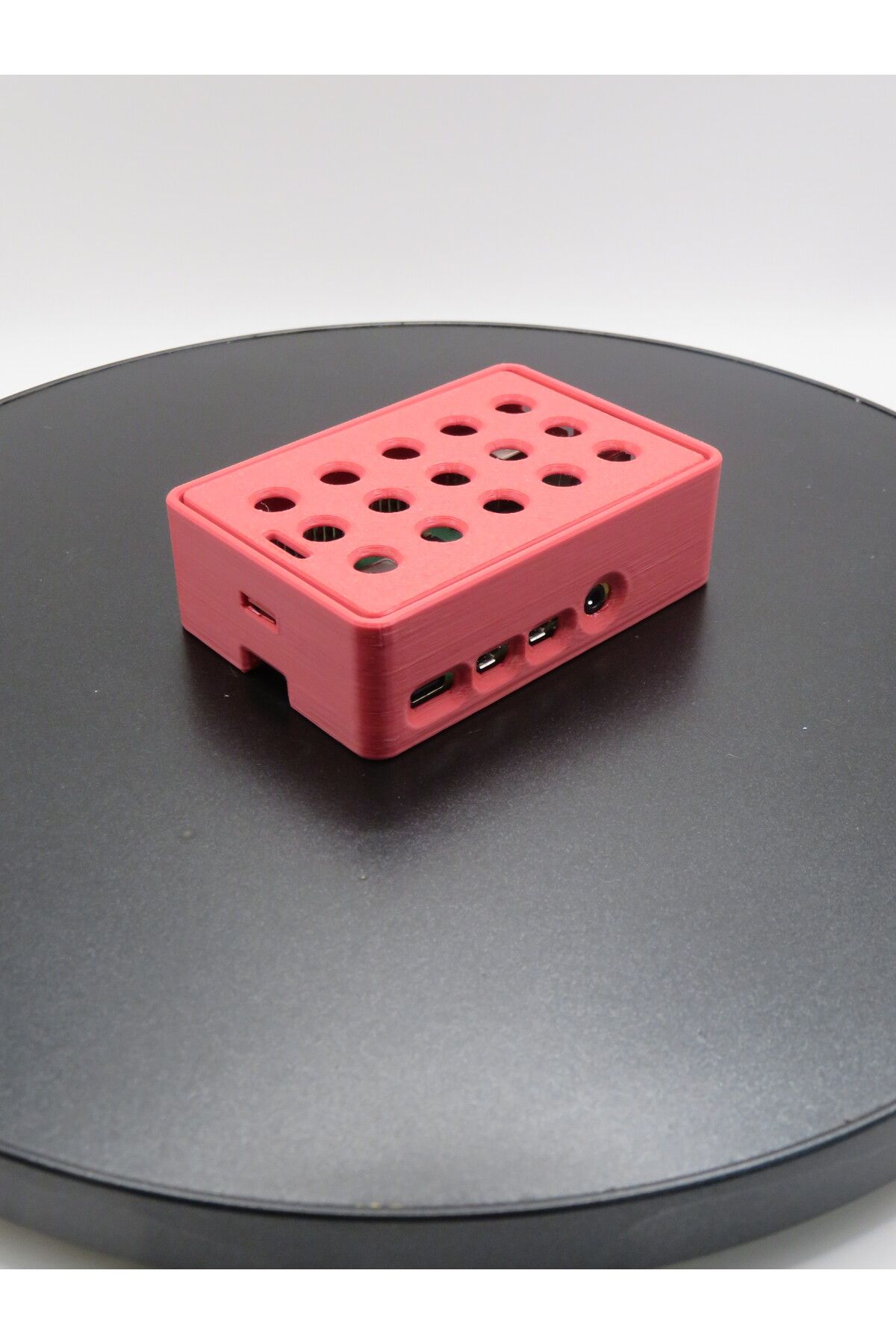MODA-صندوق حماية للطباعة ثلاثية الأبعاد متوافق مع Raspberry Pi 4 - تصميم مزود بفتحات تهوية ومتين وأنيق 3