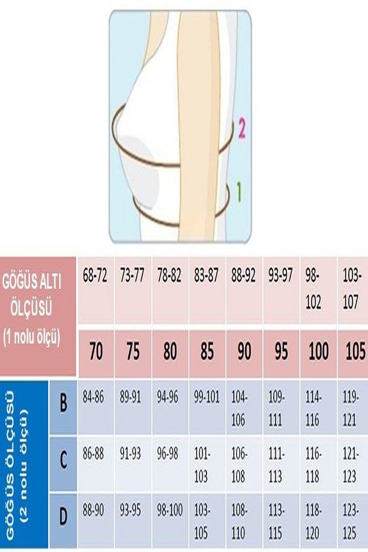 Magic Form-2081 حمالة صدر نسائية مبطنة للغاية من القماش الصلب - داكن 4