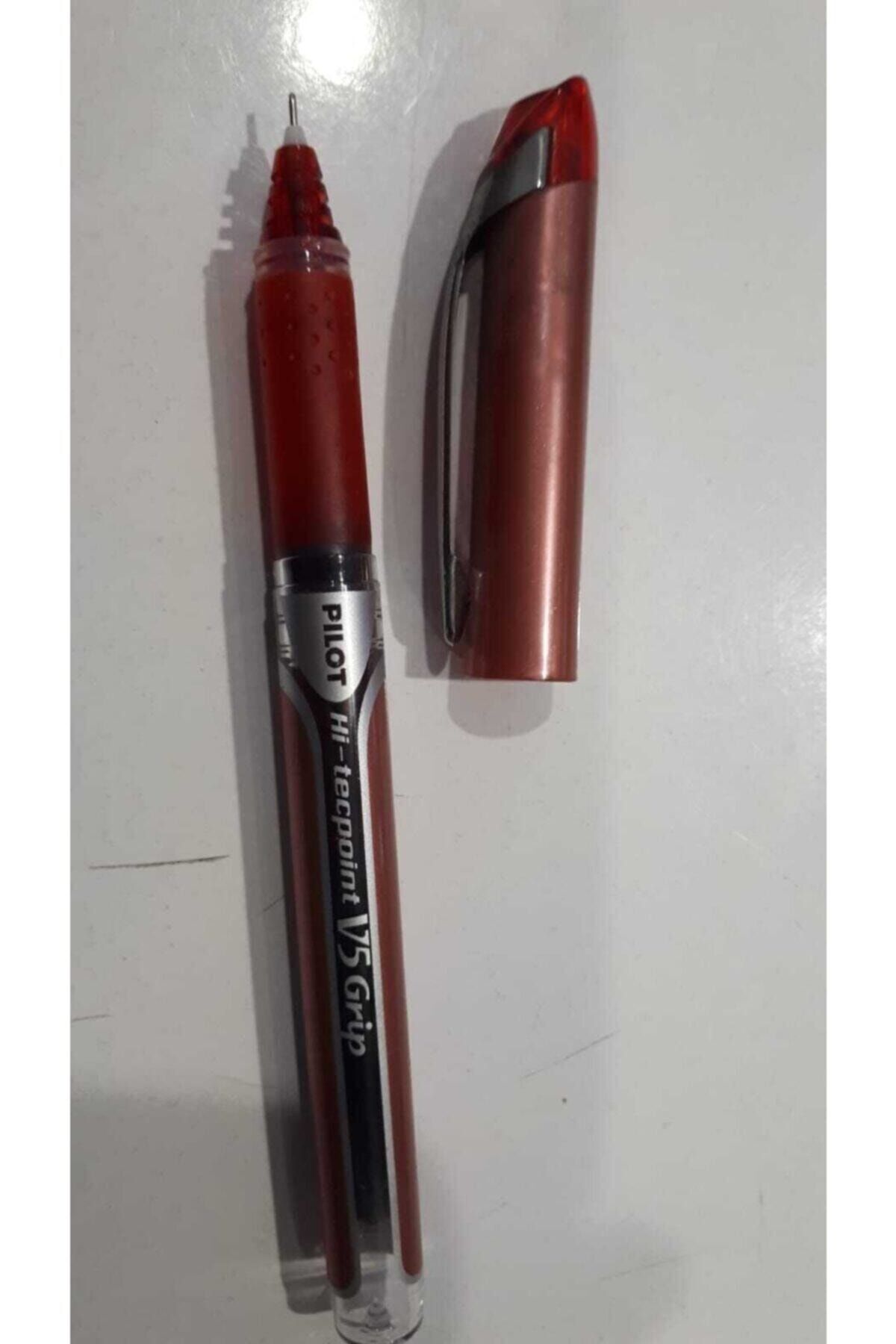Pilot-V5 Grip Hi-tecpoint Red 1