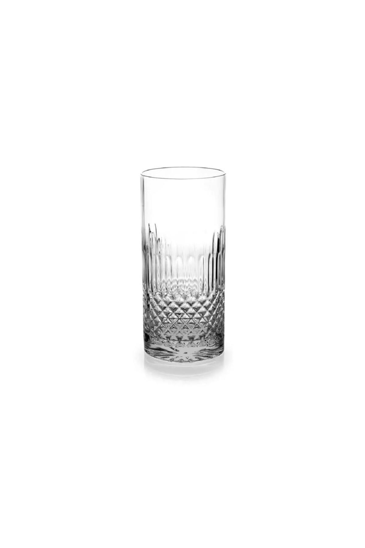 I.V.V-Ivv Shake Stir Set of 4 Smoked Soft Drink Glasses - 48 Cl 1