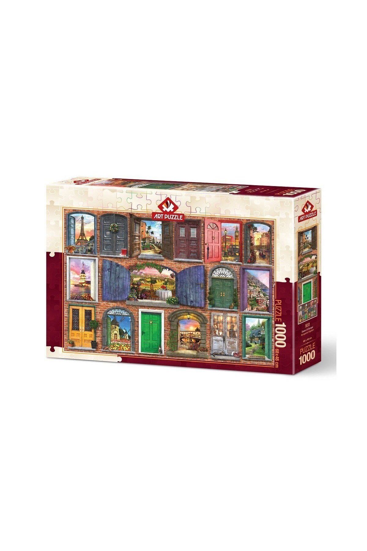Neco 5219 Avrupanın Kapıları 1000 Parça Puzzle