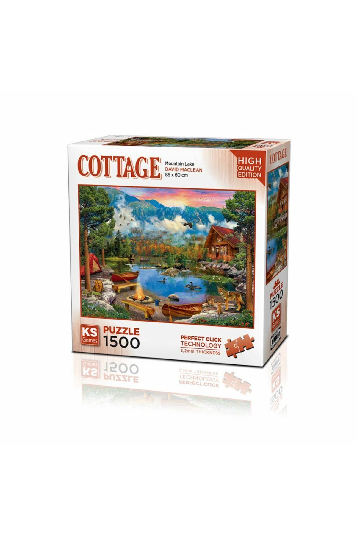 Ks Puzzle 22036 Mountain Lake 1500 Parça Puzzle -KS