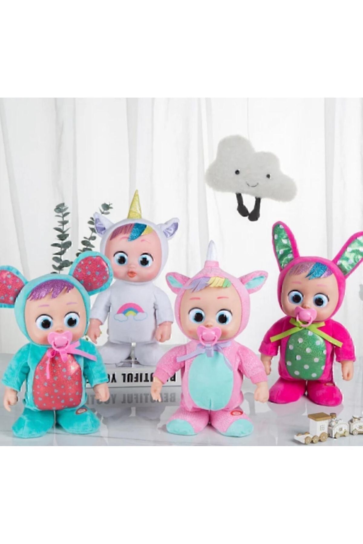 Genel Markalar Otantik Home Cry Baby Ağlayan Bebek Yürüyen Ve Dans Müzik Bebek Emzikli Bebek fotoğrafı 2 (önizleme)