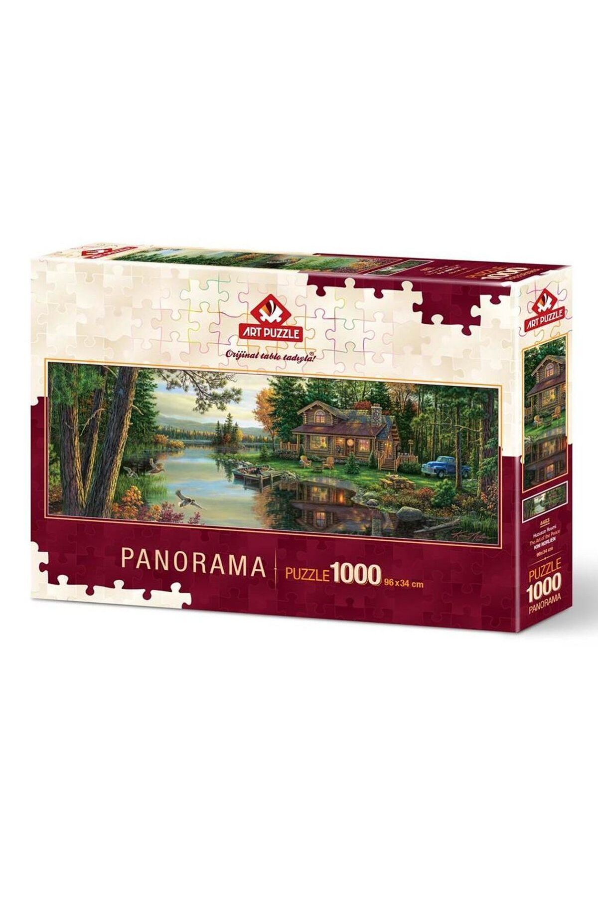 Neco 4483 Puzzle Huzurun Resmi 1000 Parça Panorama Puzzle