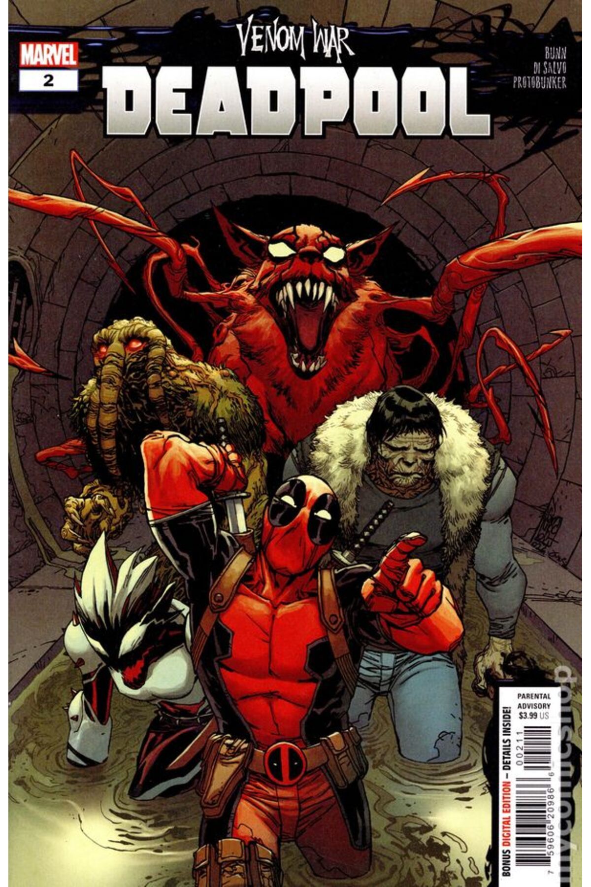 Kolektif Kitap Venom War Deadpool #2A (ingilizce)