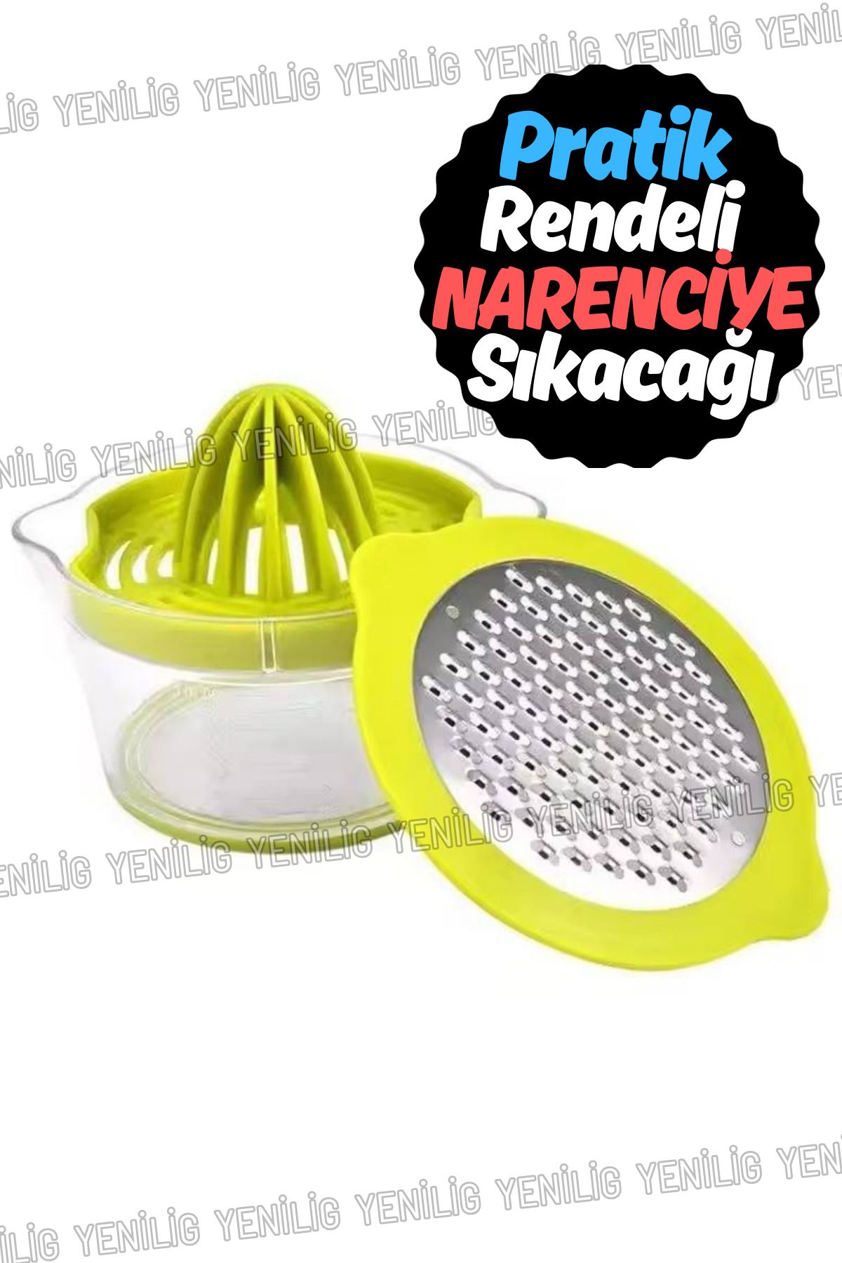 Yenilig-4-in-1 Citrus Juicer with Grater – Practical Solution for Lemons, Oranges, Grapefruits 6