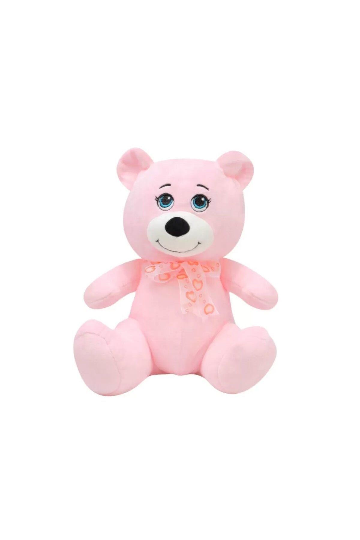 Selay Oyuncak 1022P Göbekli Ayı 28 cm Pembe -Selay Oyuncak