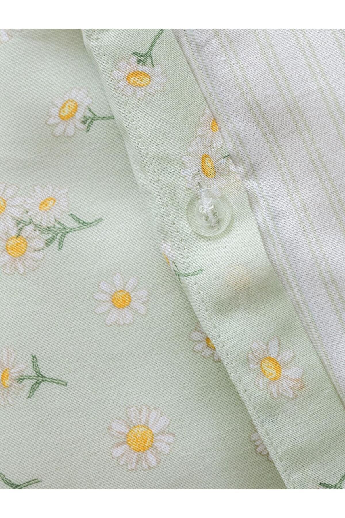 LC Waikiki-Lcw Home Floral Patterned Double Duvet Cover Set 6