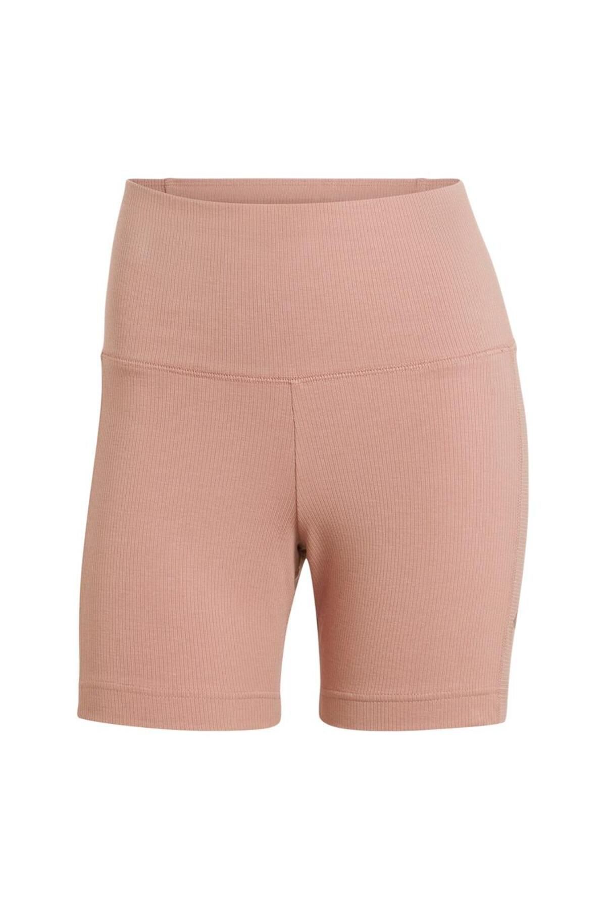 adidas-Pink Women's Leggings W Lng Rib Biker Model Jj1232 Shoes 6