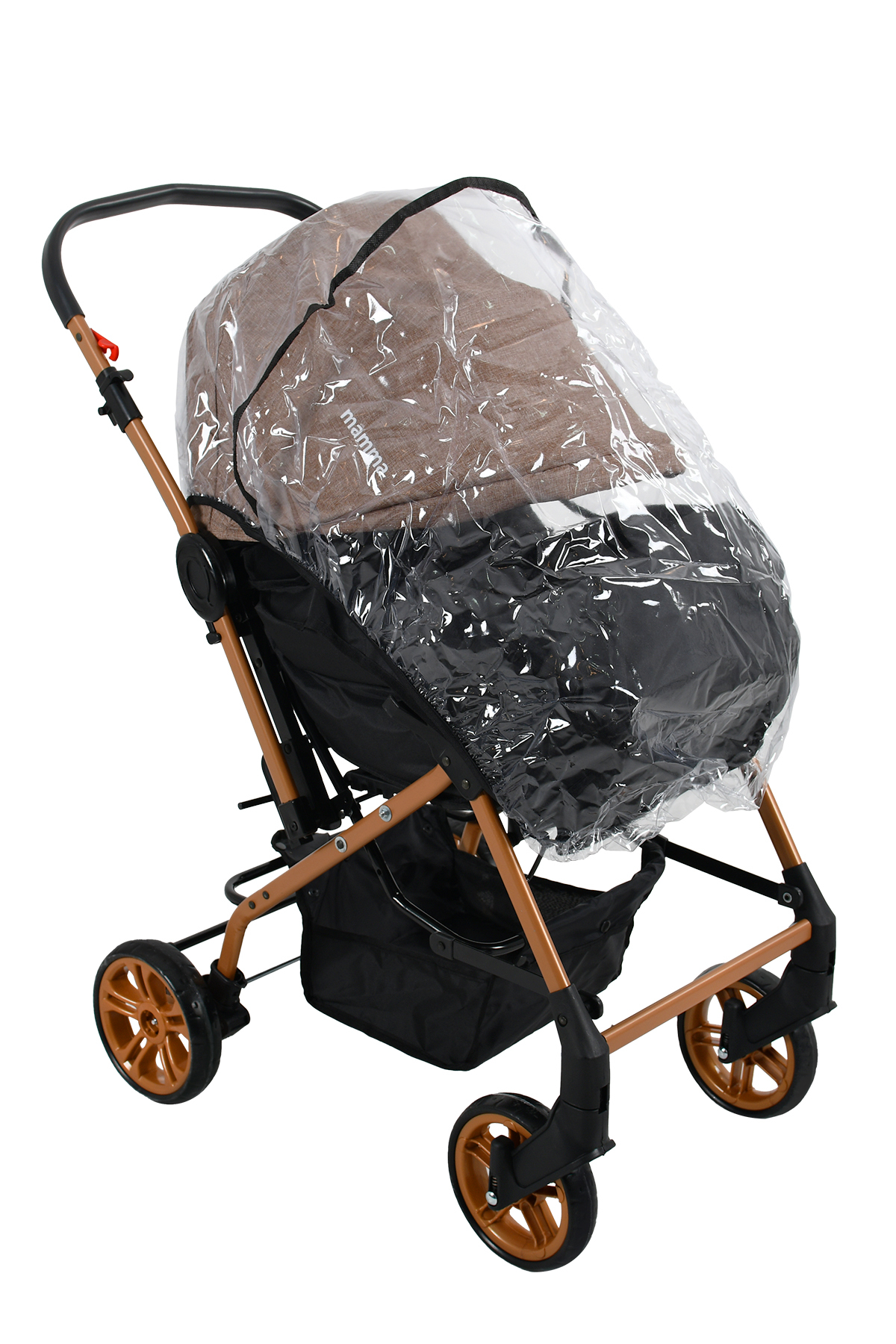Mamma King Çift Yönlü Bebek Arabası + Ayak Örtüsü ve Yağmurluk fotoğrafı 4 (önizleme)