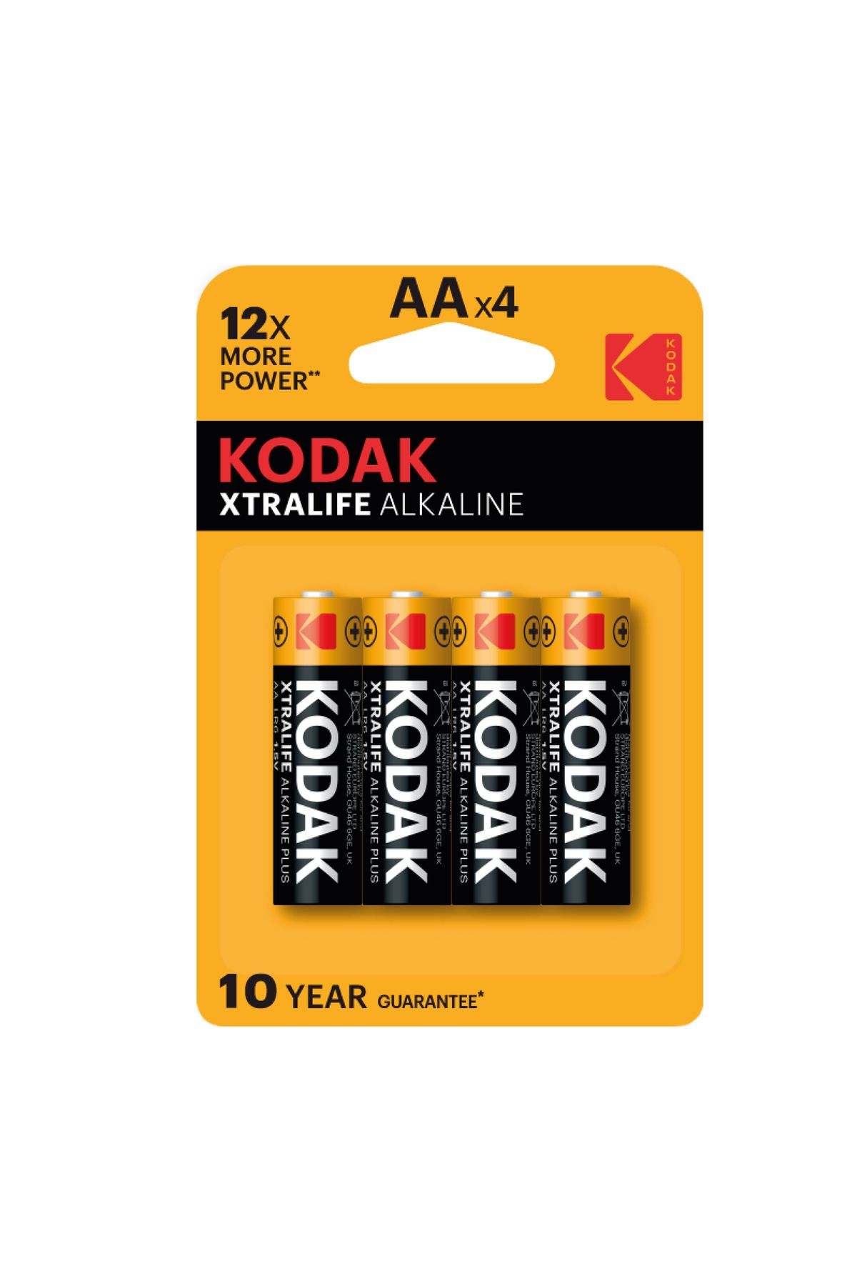 Kodak Xtralife Alkalin Kalem Pil Blister AA 4'lü