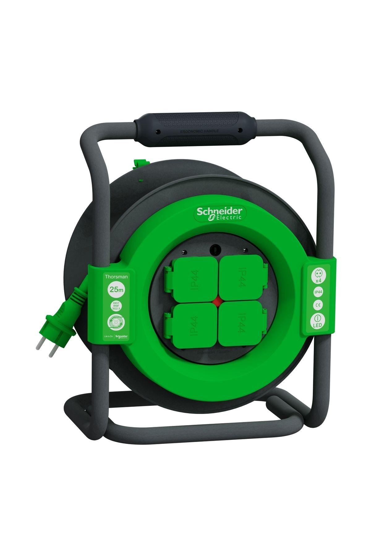 Schneider Electric Schneider IMT33148 25m IP44 Ho7 3G2.5 Topraklı Klasik Kablo Makarası