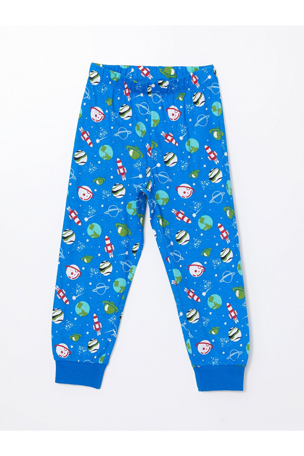 LC Waikiki-Lcw Boy's Crew Neck Pajamas Set 5