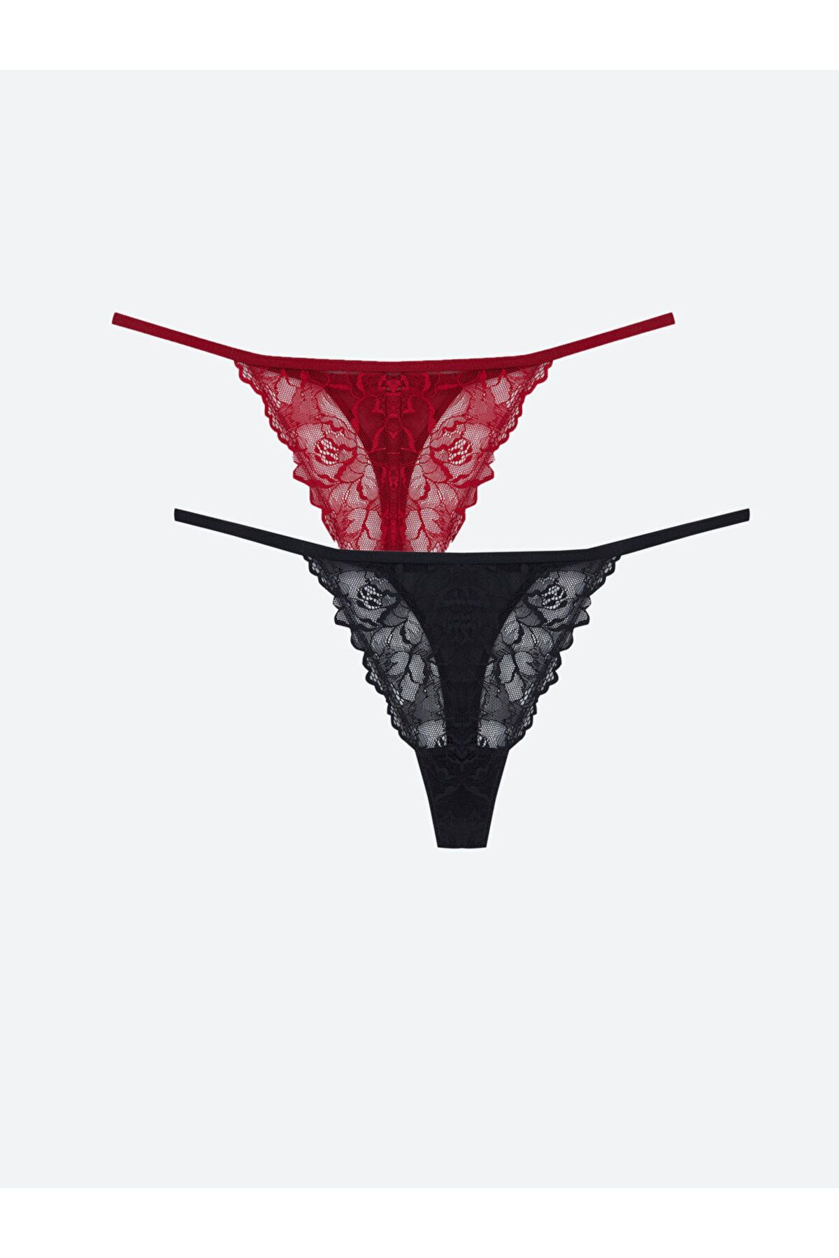LC Waikiki Yeni Sezon Dantelli Tanga Kulot 2'li Paket - S52396Z8
