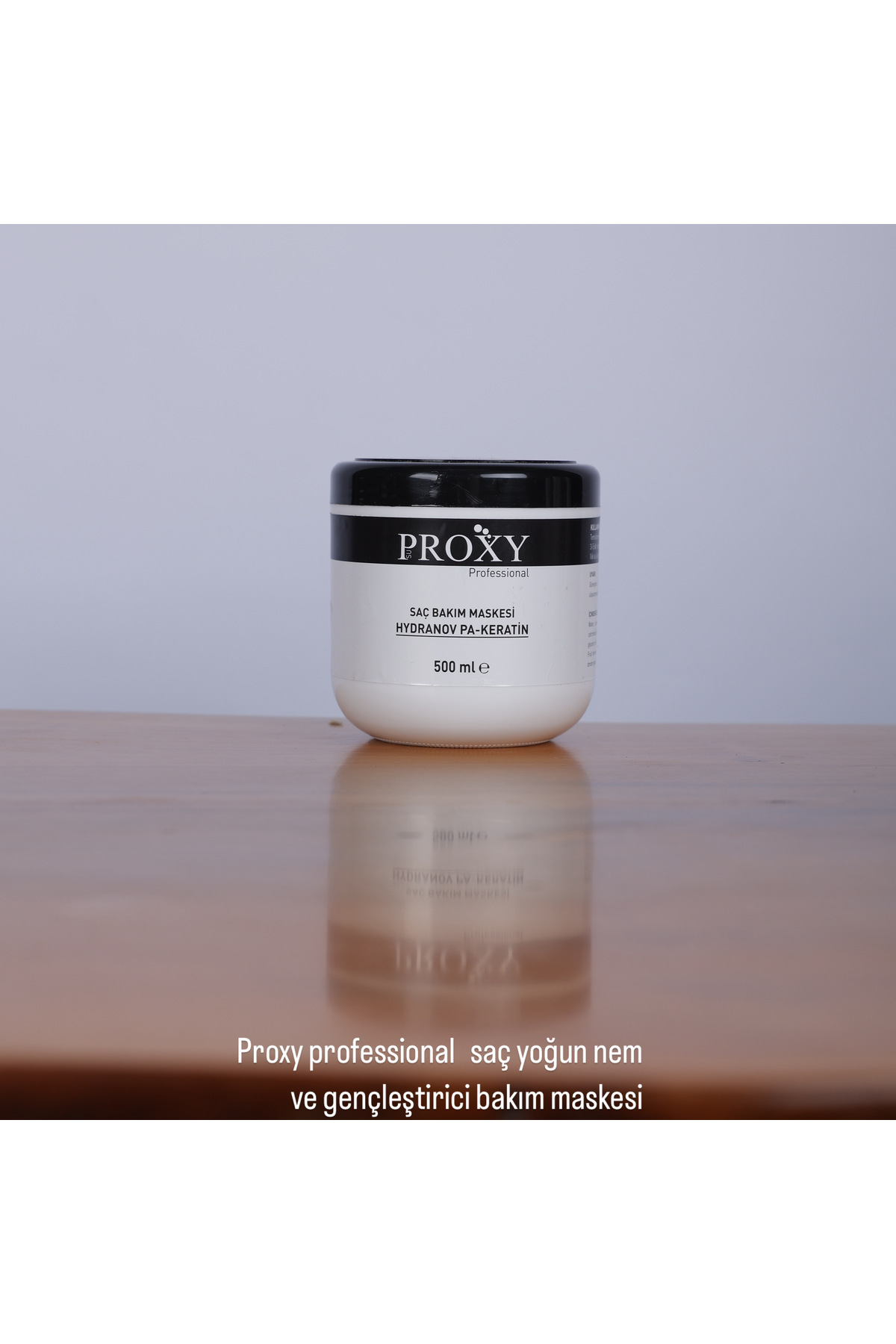 Keratin Protein Saç Bakım Maskesi 500ml — Proxy Maske — تصویر 4 از 4