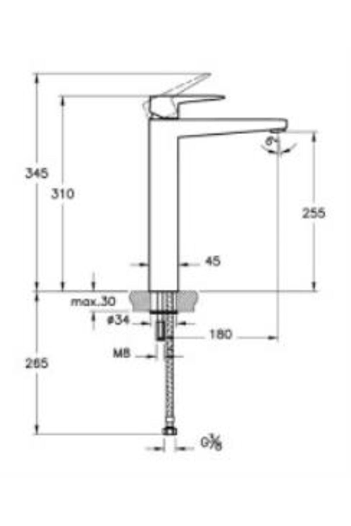 Artema-Root Square Bowl Sink Faucet a 4273329   - Soft Copper 2