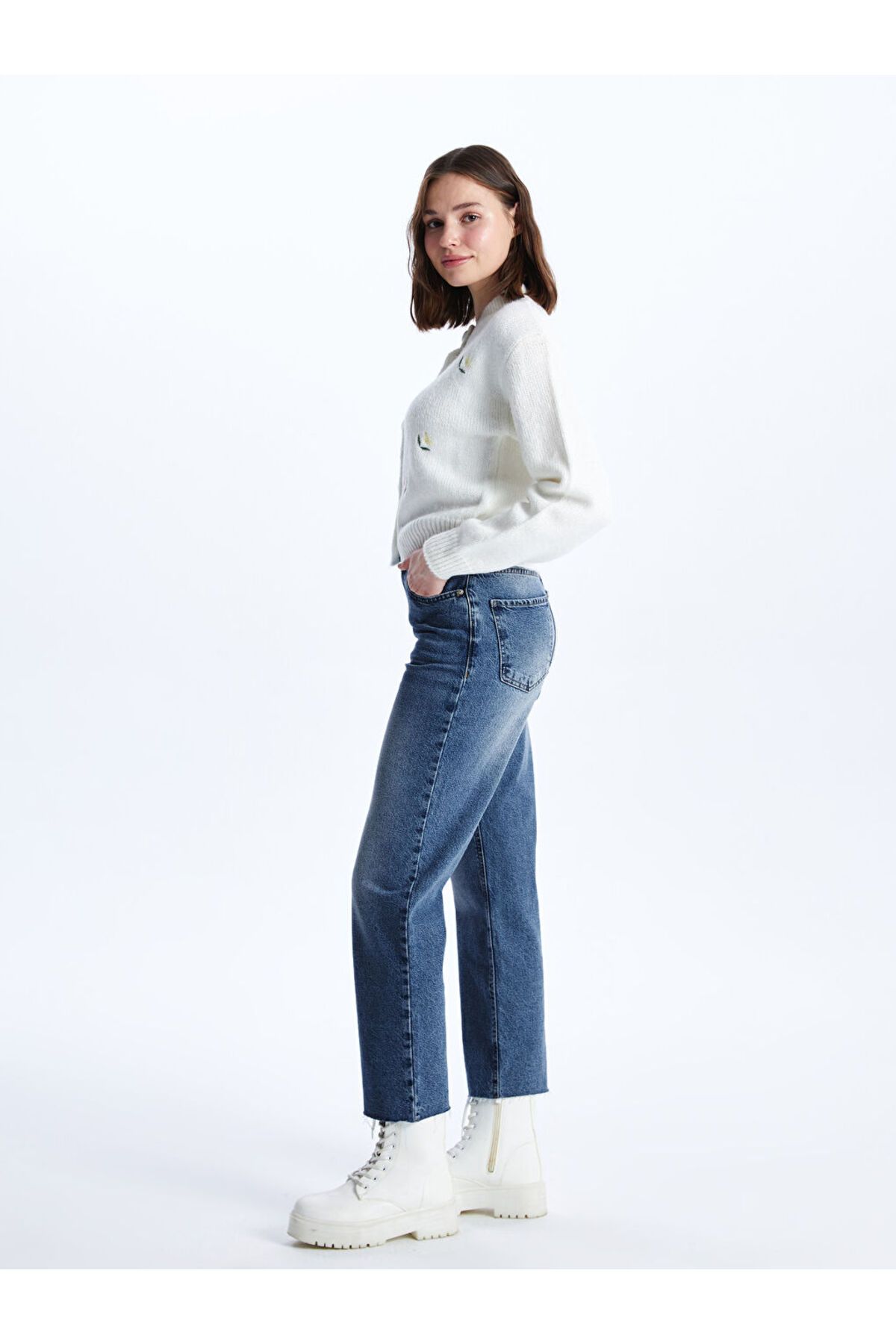LC Waikiki Straight Fit Kadın Jean Pantolon