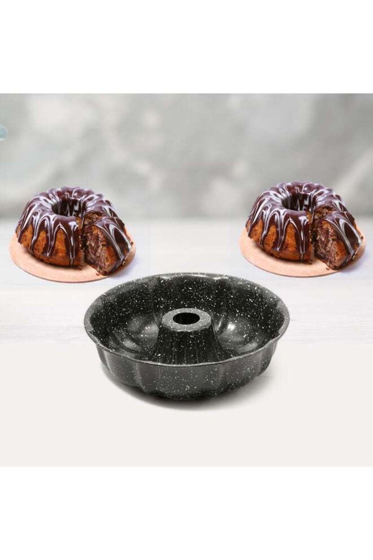 قالب كيك جرانيت غير لاصق – خبز متساوي وتنظيف سهل ل...