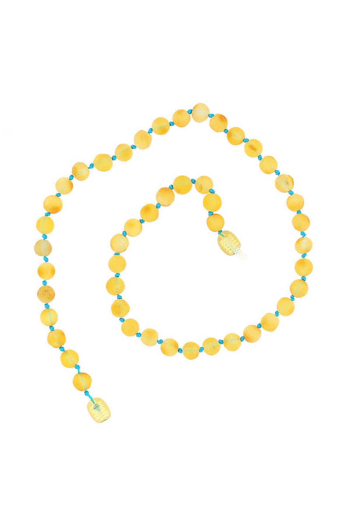 Findit-Baby Drop Amber Teeth Necklace 1