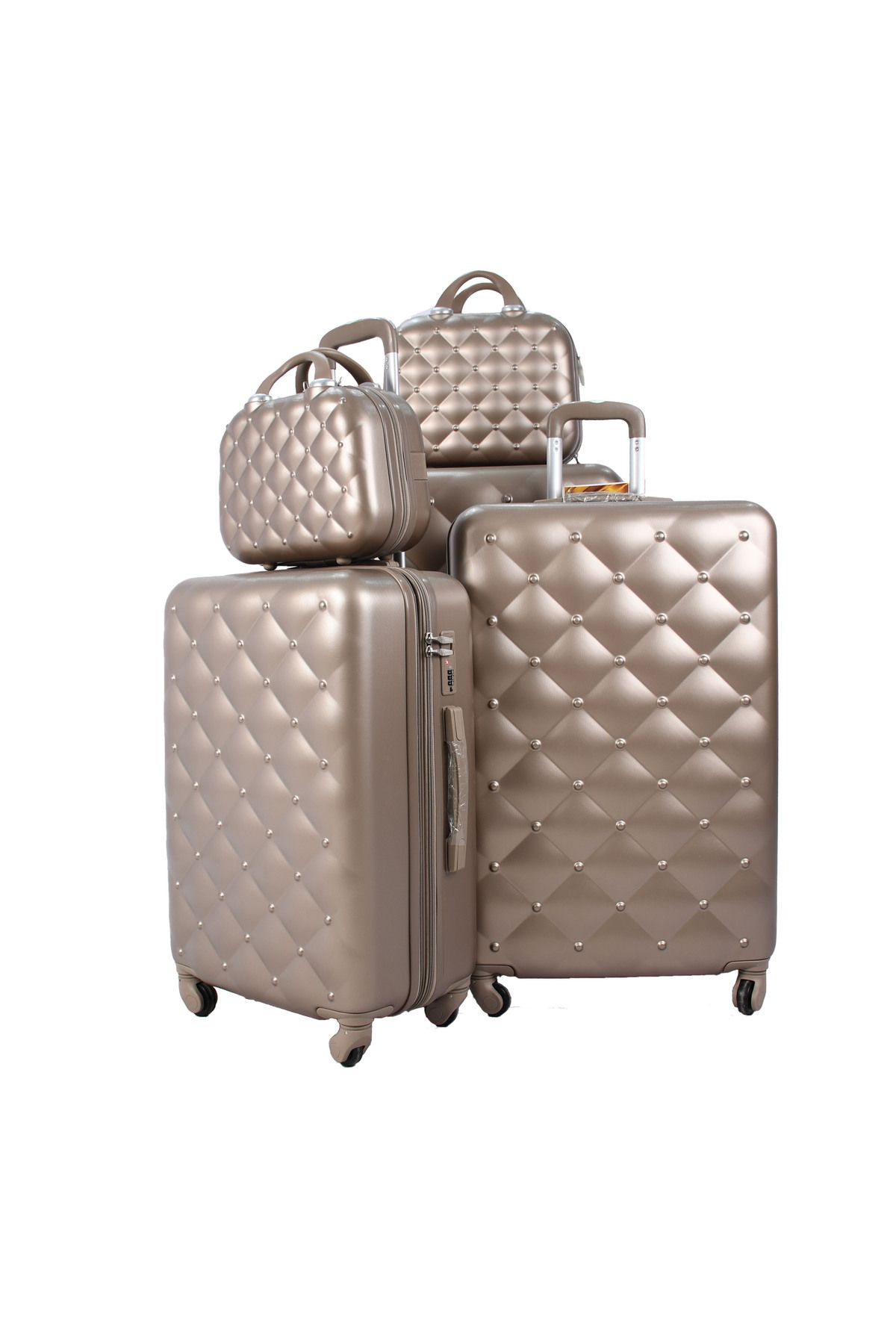 MORANO-6-Piece MORANO Travel Luggage Trolley Set Size 32''-28''-24''-20''-14''-12'' Inches. 2