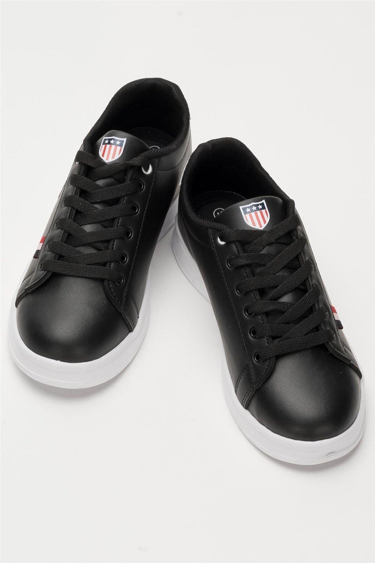 Liger Unisex Sneakers Günlük Spor Ayakkabı SİYAH - BEYAZ görsel 6