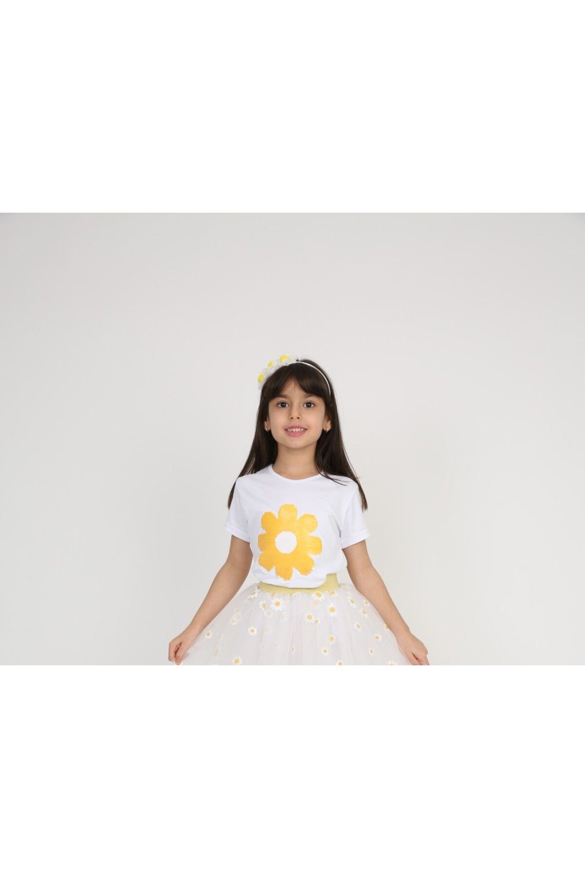 Dıgıl Kids Tricou Pentru Fete Daisy Cu Paiete 23 Aprilie 29 Octombrie 10 Noiembrie 19 Mai Haine De Spectacol Femeie - 10–11 years