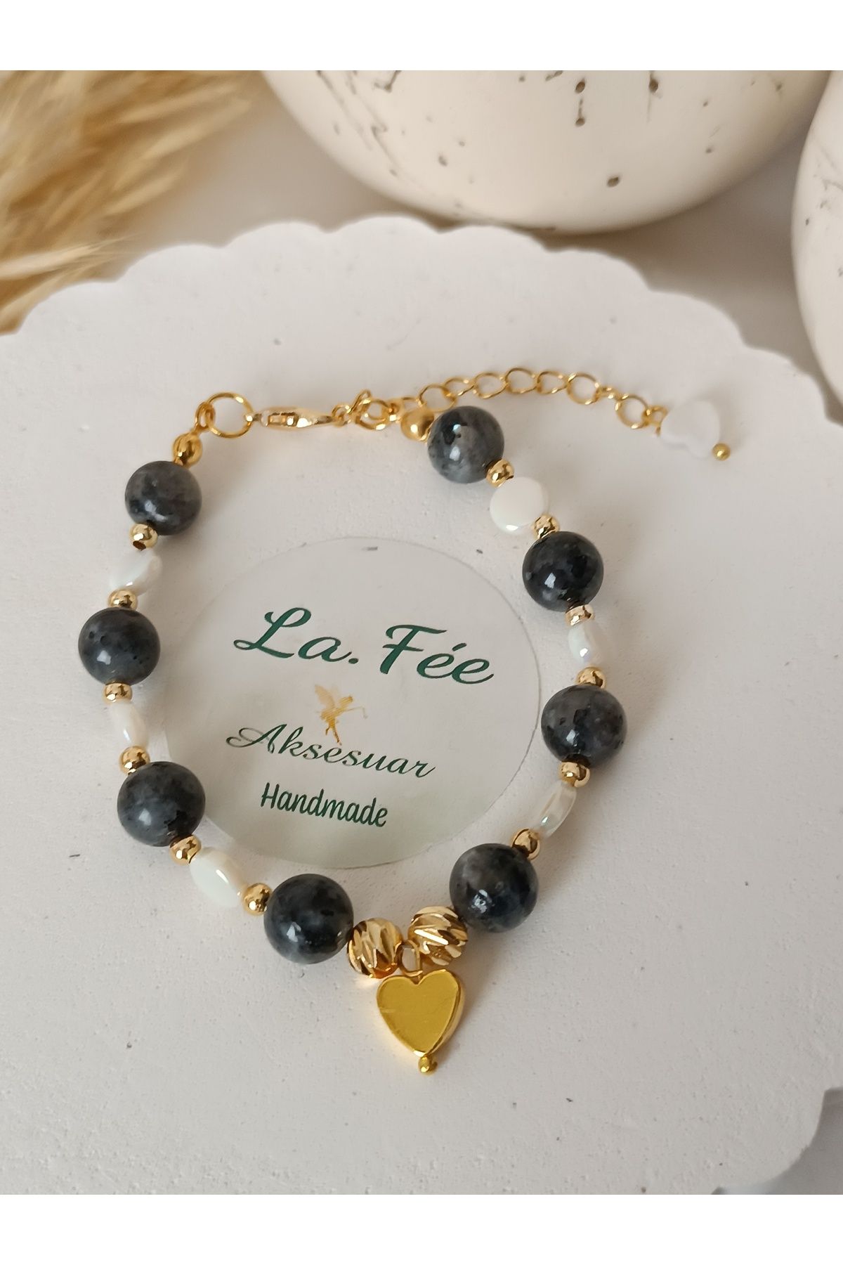 La fee aksesuar-Natural Stone Women's Bracelet Mother Day Gift 7