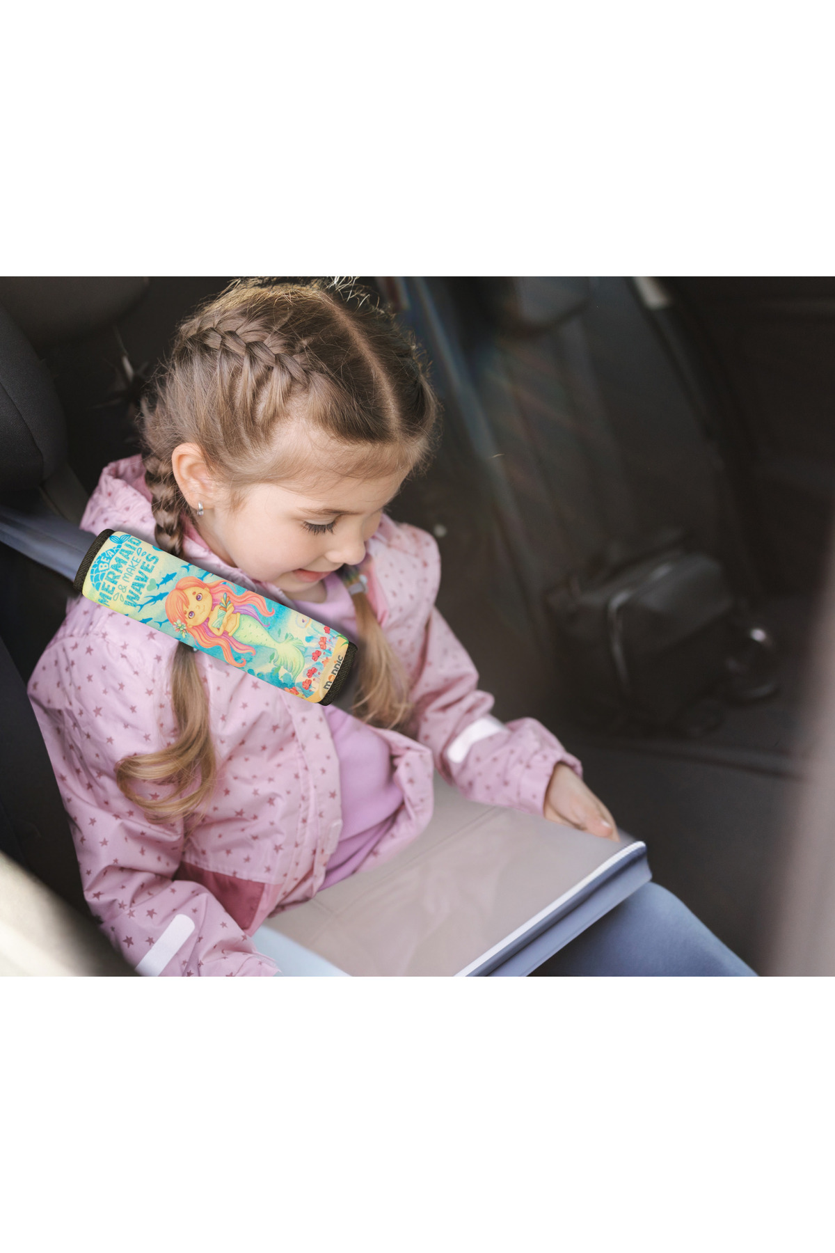 MONNİC TOYS MONNİC Araba Emniyet Kemeri Kılıfı Pedi Çok Renkli