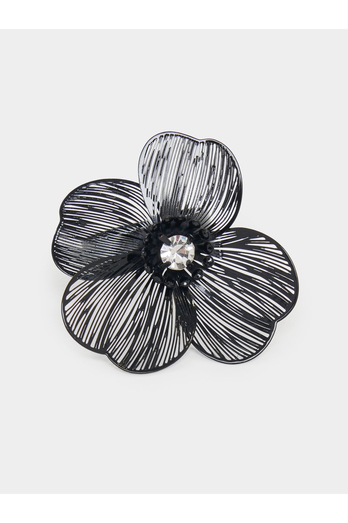 Styli-Textured Floral Ring 4