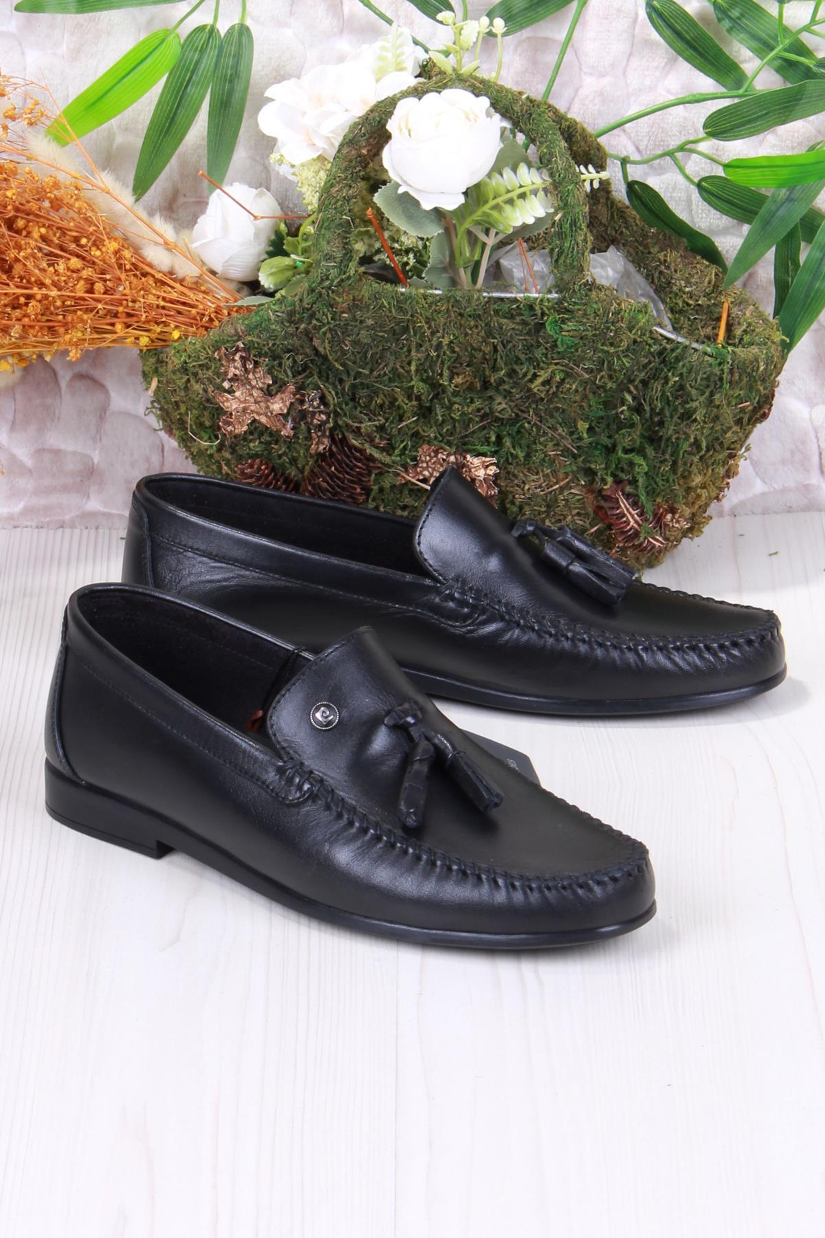 لوفر مردانه راسته | پیر کاردین Pierre Cardin 25Y-Pierre-Cardin-25101-Siy-M - تصویر 5