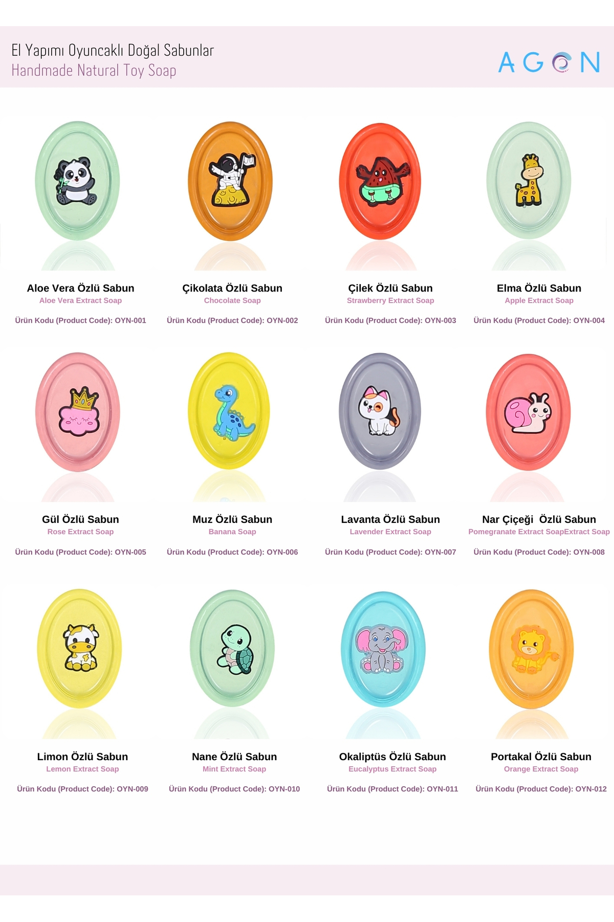 Agon Okaliptüs Özlü El Yapımı Oyuncaklı Çocuk Sabunu fotoğrafı 5 (önizleme)