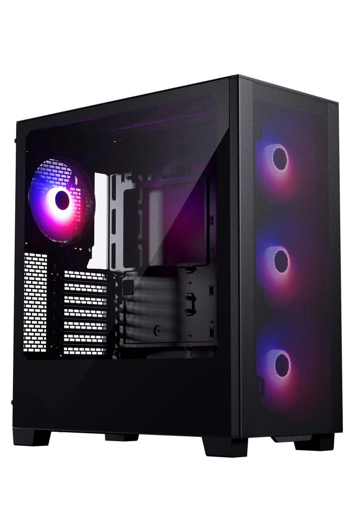 Phanteks XT PRO ULTRA Black PH-XT523P1_DBK01, ATX Tempered Glass 4x140mm DRGB PWM Fan, Siyah Kasa