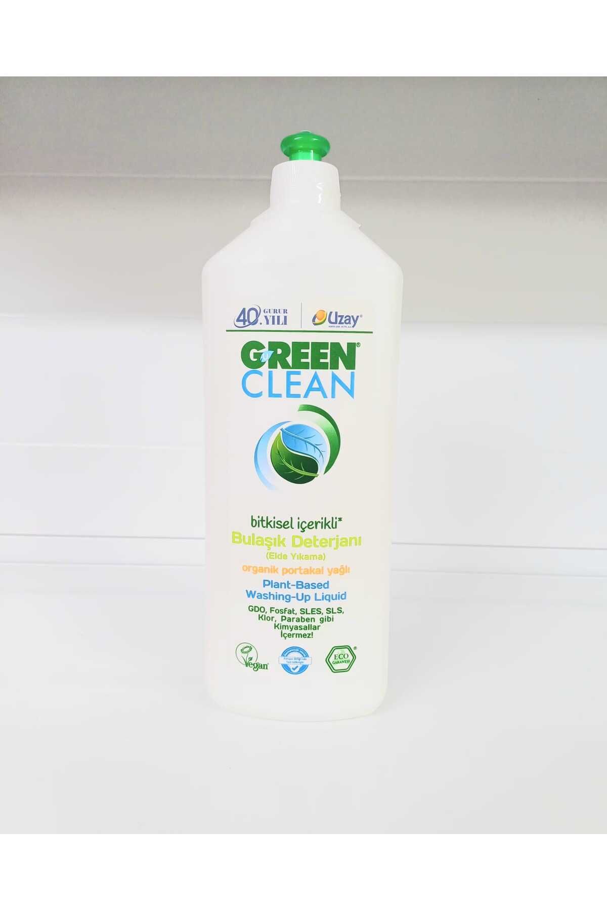 Green Clean Bitkisel Portakal Yağlı Bulaşık Deterjanı (Elde Yıkama) 730 ml