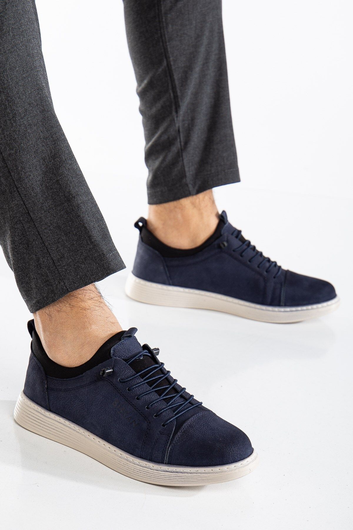 Yağlıoğlu Kundura 9107 Pantofi Pentru Bărbați, Zilnic, Din Piele Naturală, Ortopedici, Confortabili Masculin - 40