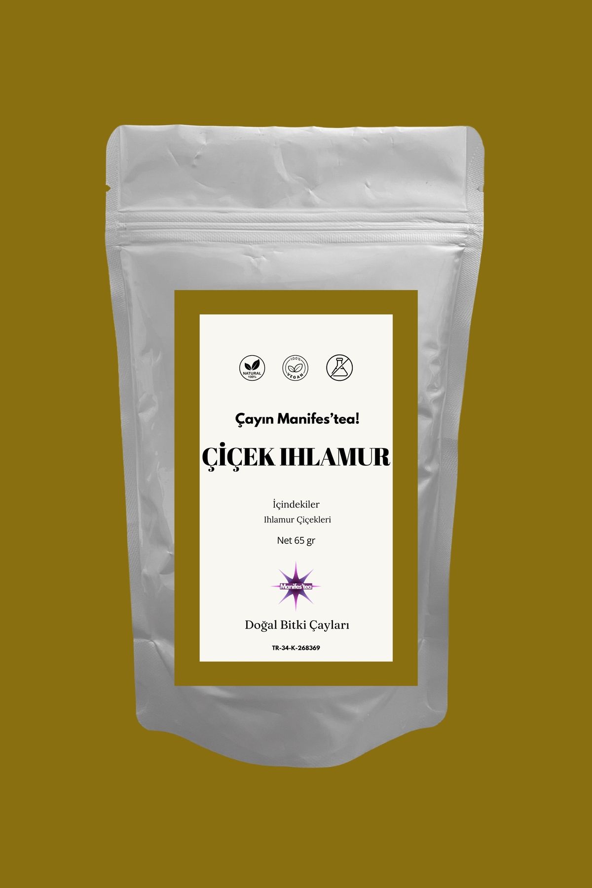 Manifestea Çiçek Ihlamur - Kilitli Ambalaj 65 gr