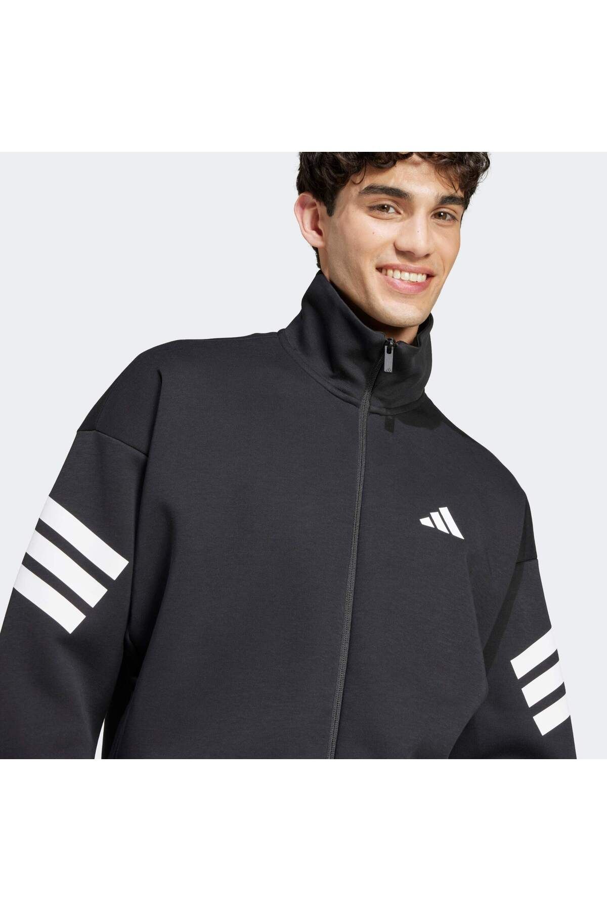 adidas-Men's Casual Tracksuit Top m Fı 3S Tt Jd4885 4