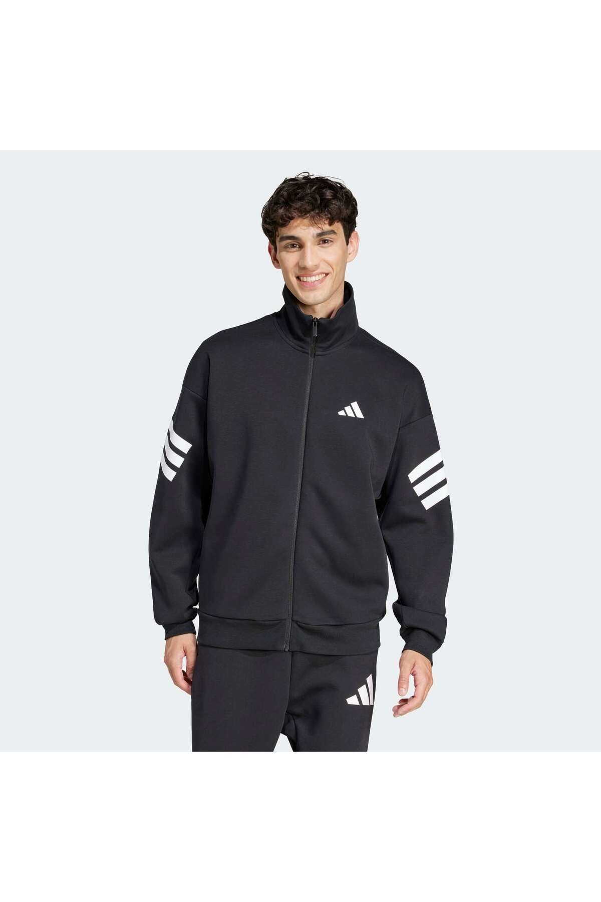 adidas-Men's Casual Tracksuit Top m Fı 3S Tt Jd4885 1