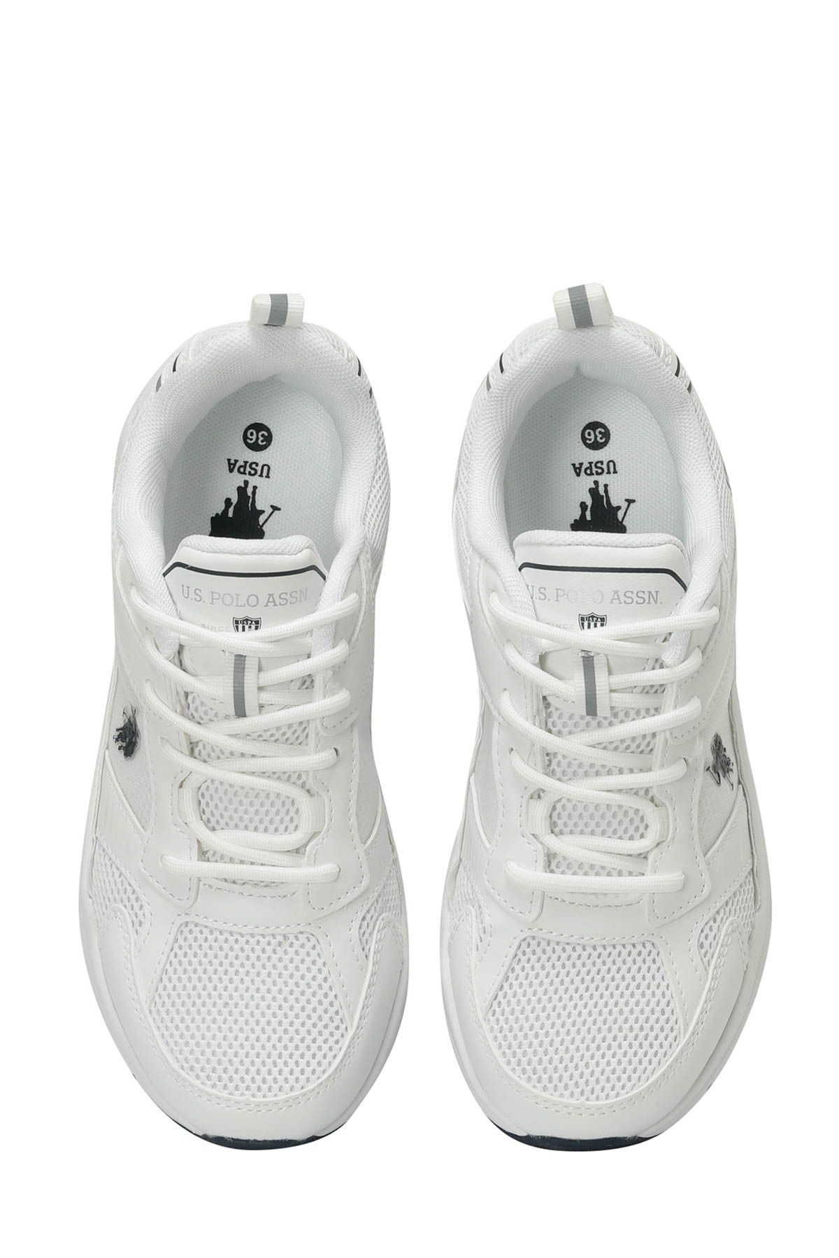 اسنیکر نود زنانه کفش ورزشی kraz 4fx beige U.S. Polo Assn.