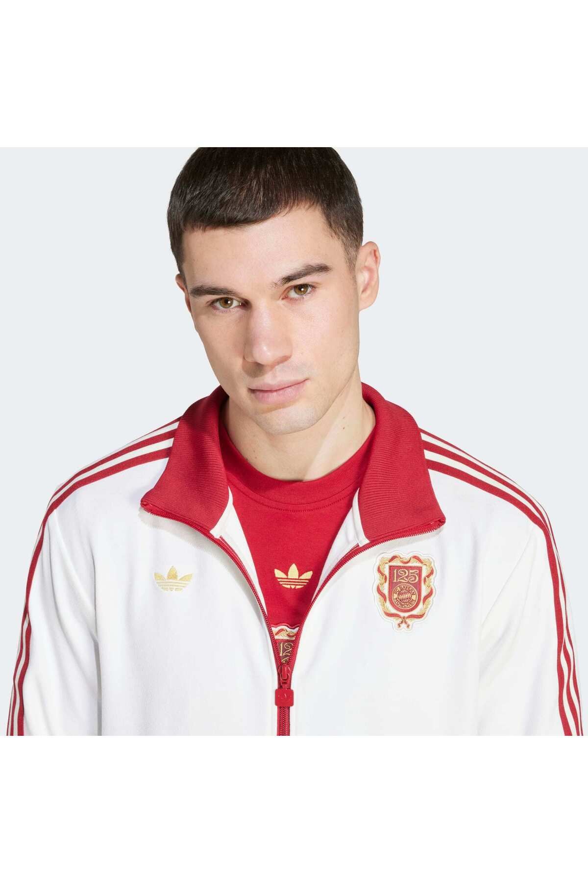 adidas-Men's Football Jacket Fcb 125 Tt Jf0593 5