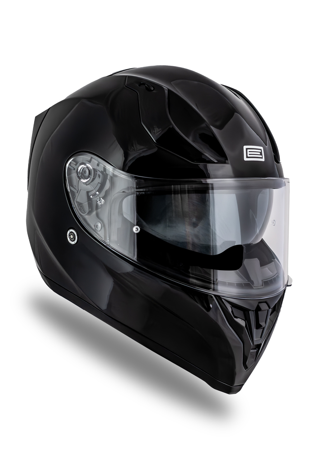 Origine Strada Parlak Siyah Kask ( Güneş Vizörlü )