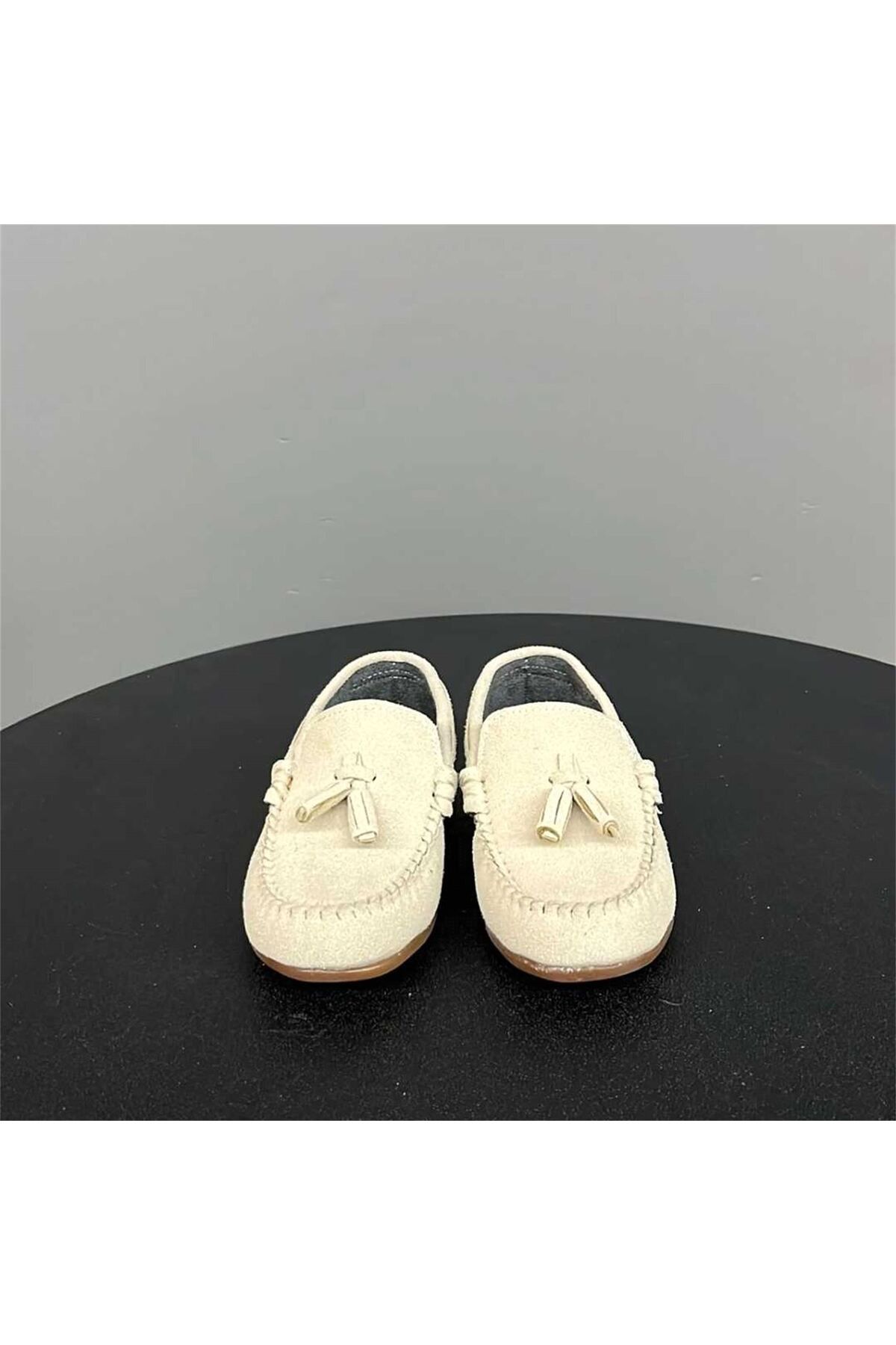 jadeer-Sema Boys' Suede Shoes Beige 26-30 Sb124 2