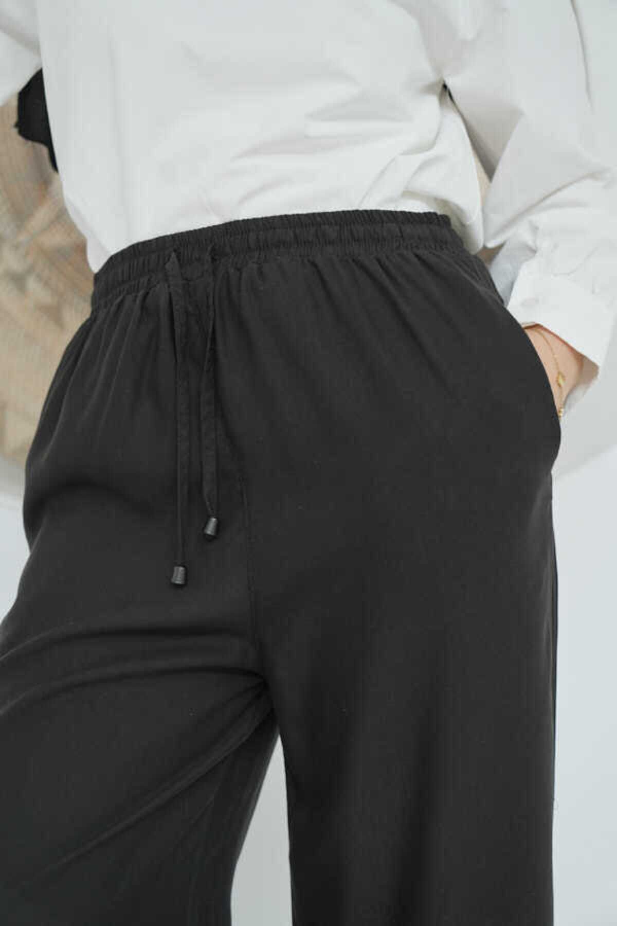 Neways-1105-Siah Piece Painted Elastic Pants 2