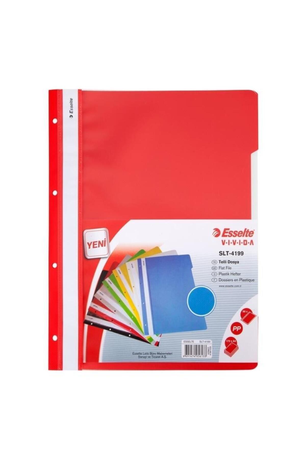 Esselte-4199 Model Red Ring Binder - Pack of 50 1