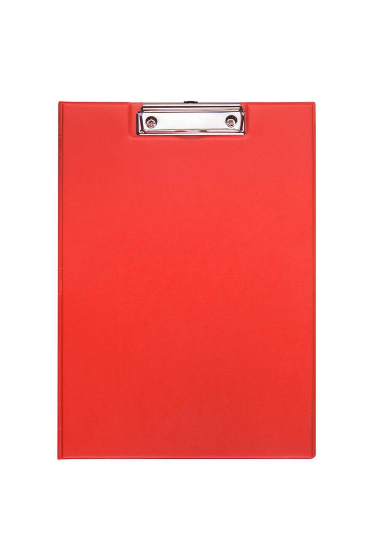 Medyen Sekreterlik Kapaklı Pvc A4 Kırmızı